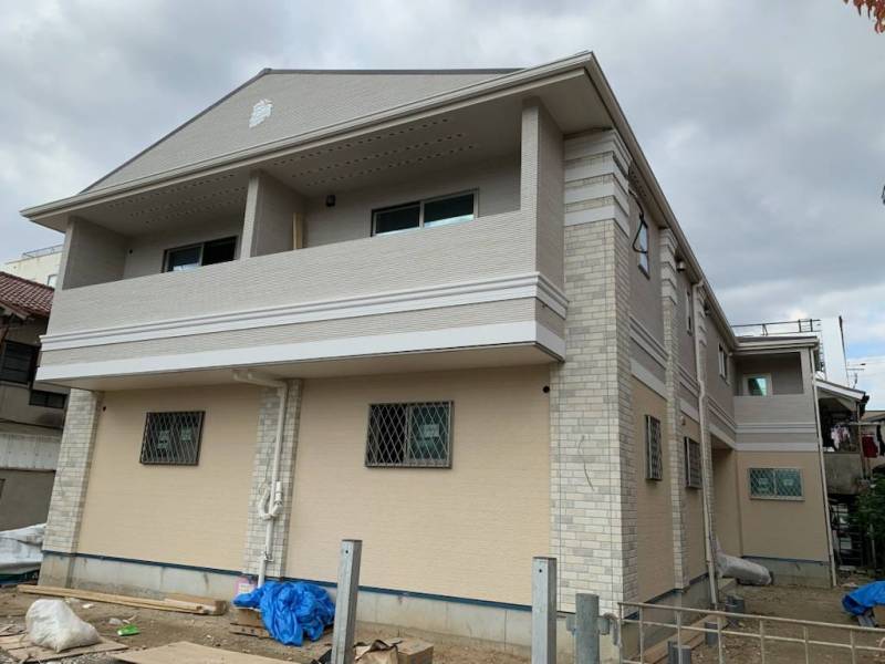 足場がとれました。