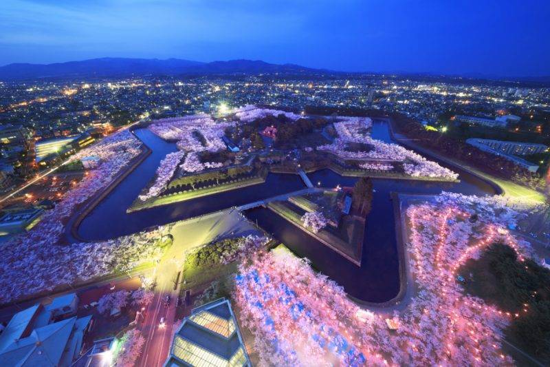 五稜郭夜景