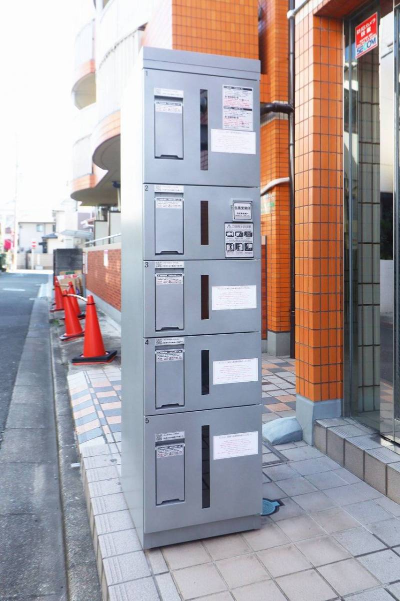 奥行き深い宅配BOX