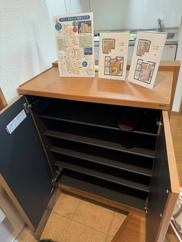 たっぷり収納できるシューズボックス！