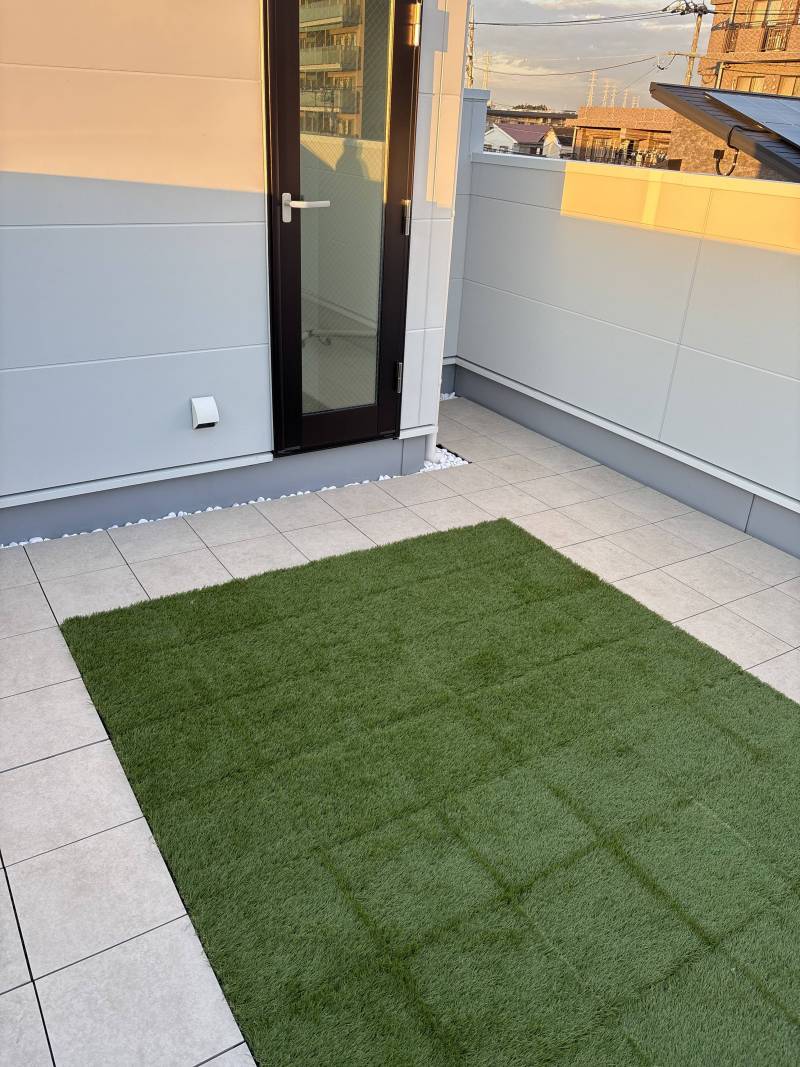 多目的利用できる屋上テラス♪