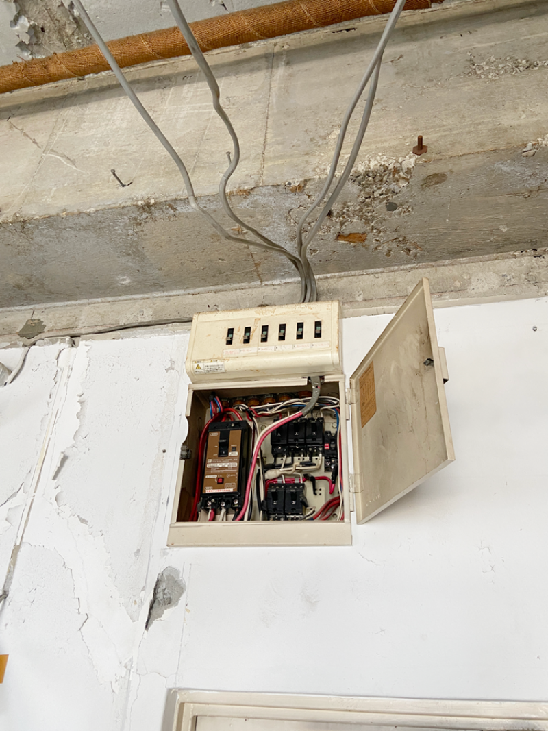 ブレーカーの様子です