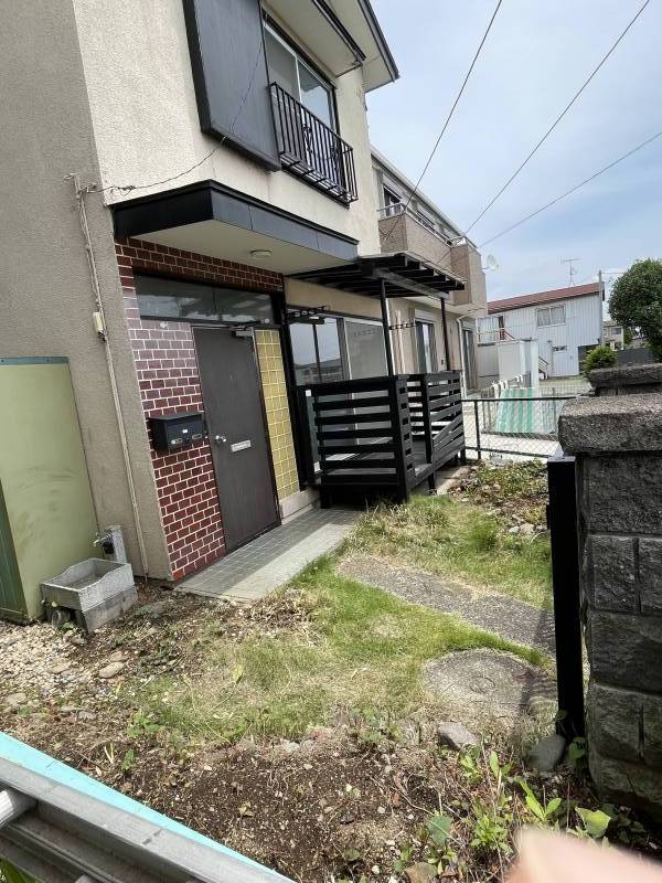 小さい庭もあります。