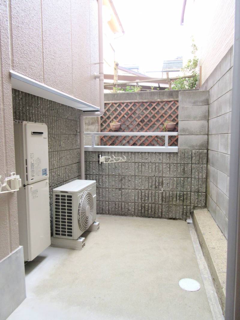 広いルーフテラスの様子
