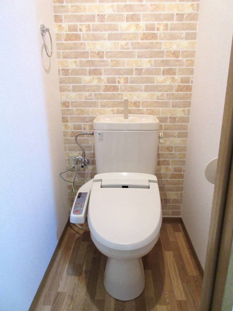 トイレはウォシュレット付き
