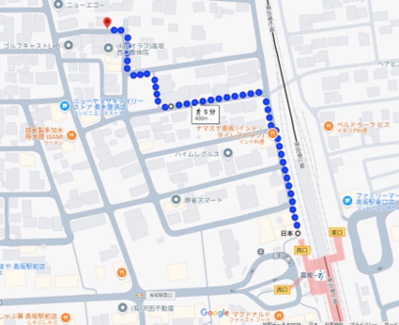 駅まで徒歩圏