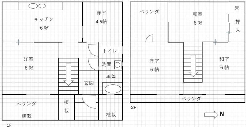 １Fにガレージあります。
