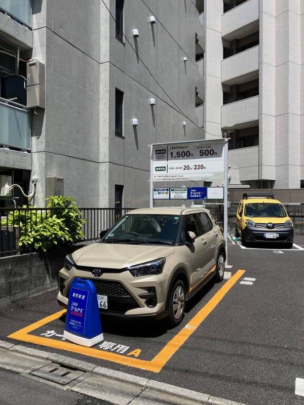 三井のカーシェアは徒歩１分！タイムズカーシェアやLUUPも！