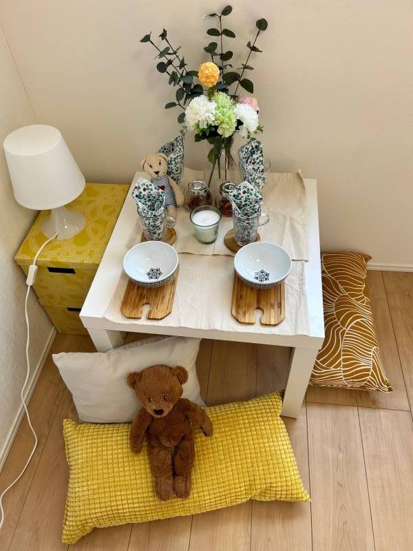 テーブルコーディネートで食卓もにぎやかに楽しみましょう！