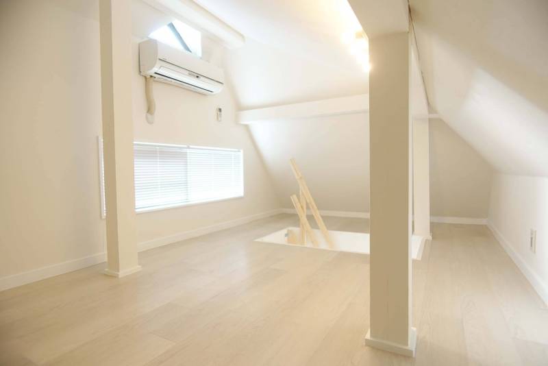 屋根裏部屋です。