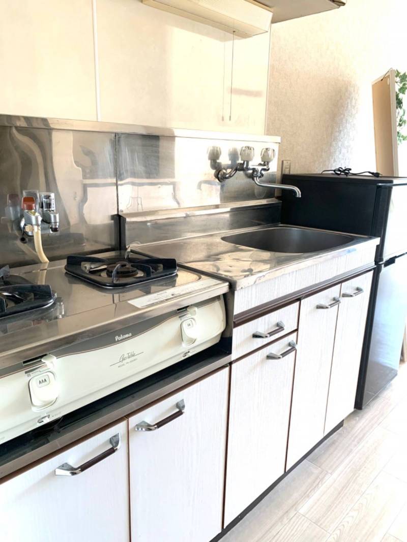 2口コンロ付キッチン