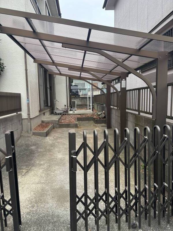 アルミシャッター付きで防犯面も◎