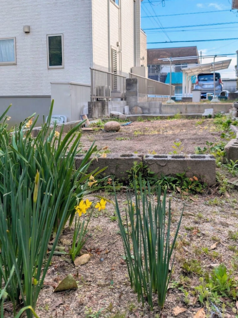 家庭菜園にぴったりのお庭です