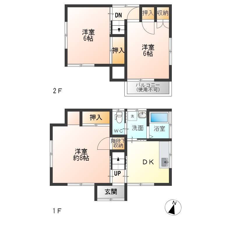 使いやすいゆったりした間取です♪大型収納！