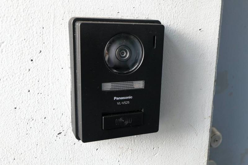 テレビカメラ付きインターホン