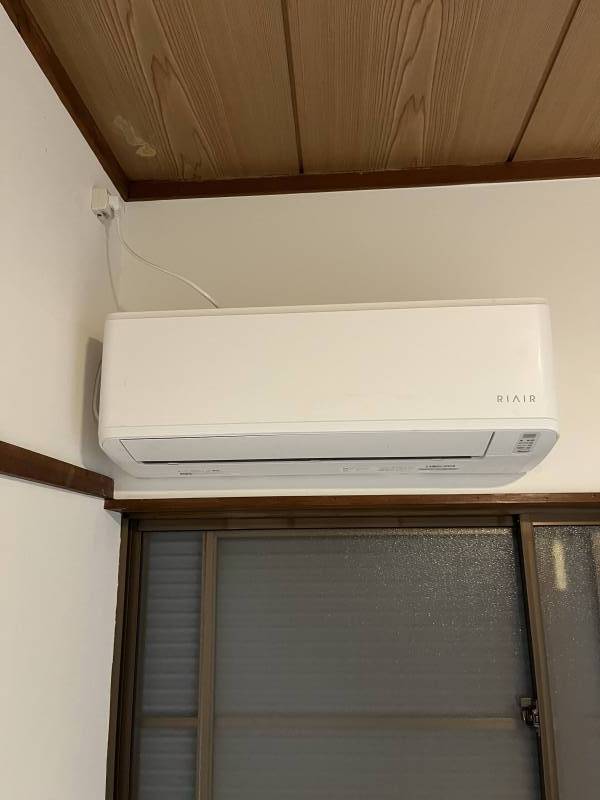 エアコン2台設置済み