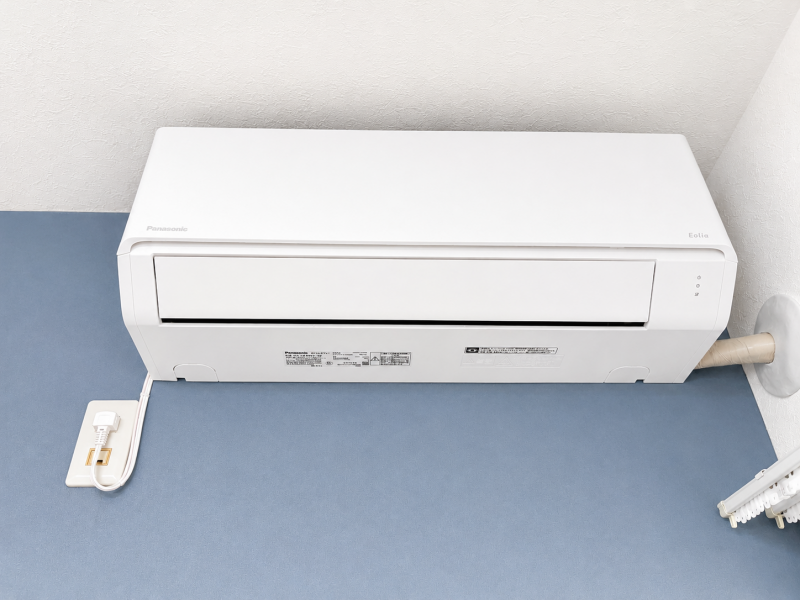 なんとエアコンが新品♪