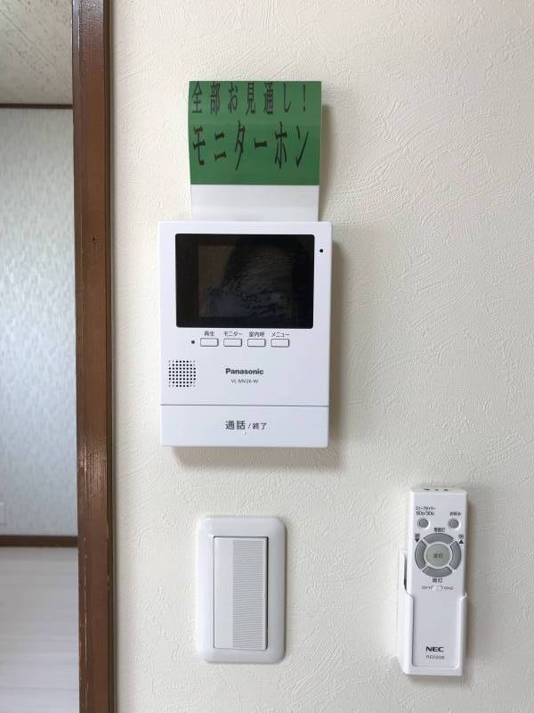 TVモニター付きインターホン