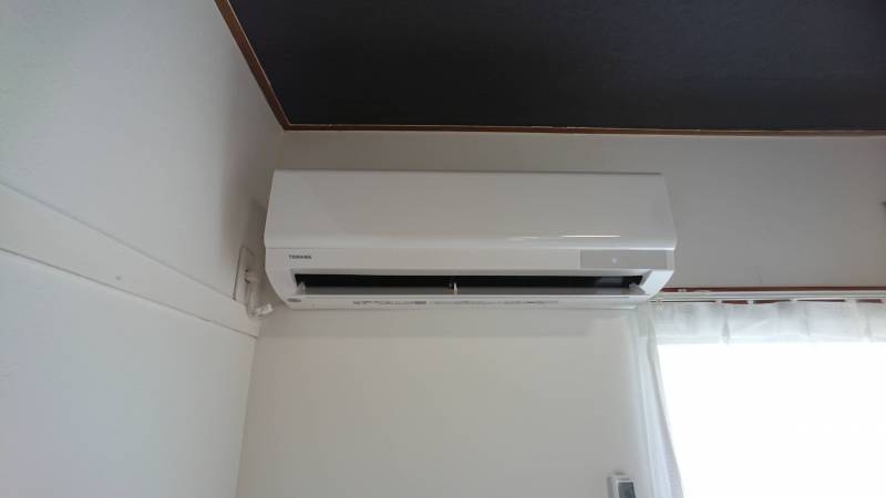 エアコンは新品
