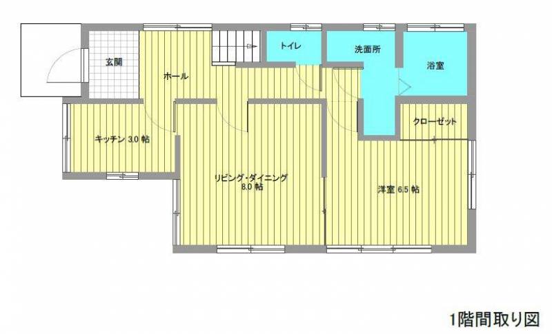 1Fの間取り図