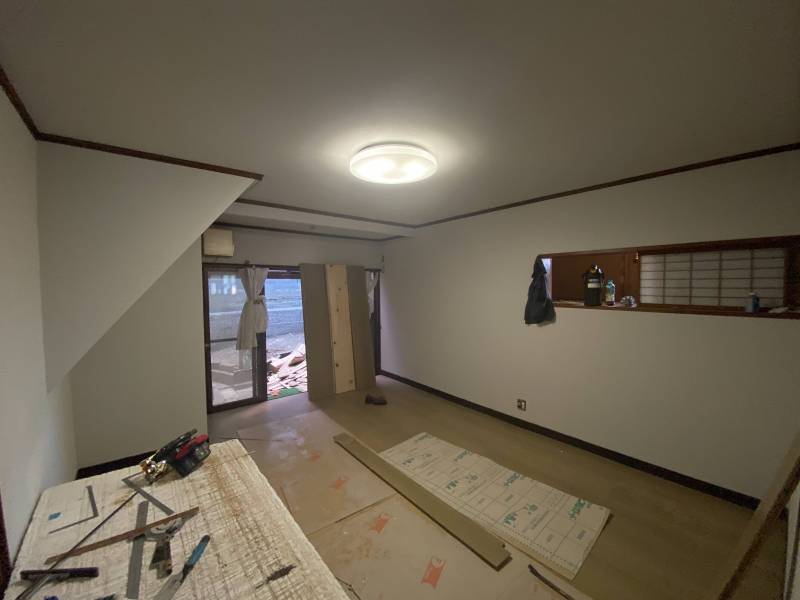 リフォーム中です。きれいになります。