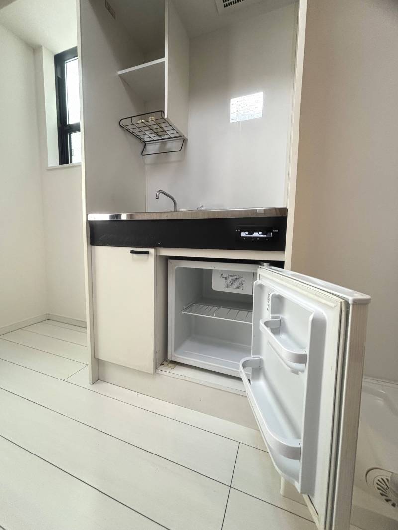 冷蔵庫備え付けで助かりますね！