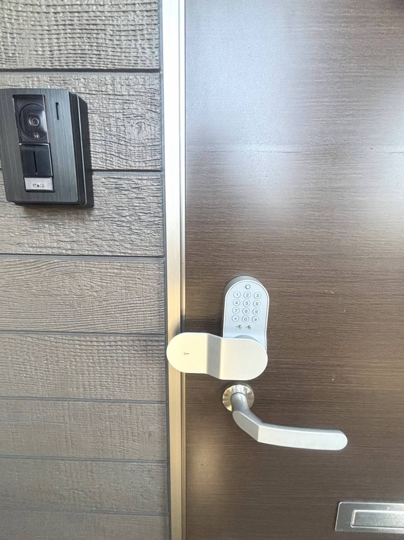 電子キーで開錠/施錠が便利！さらに安心！