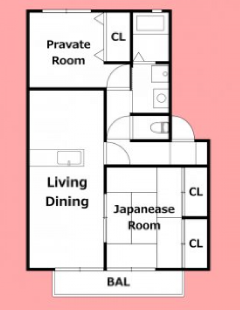 こちらはＡ棟の画像でＢ棟は左右反転等違う箇所がございます