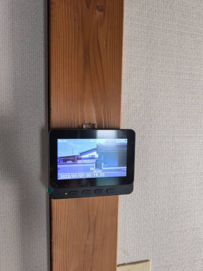モニター付きインターホン