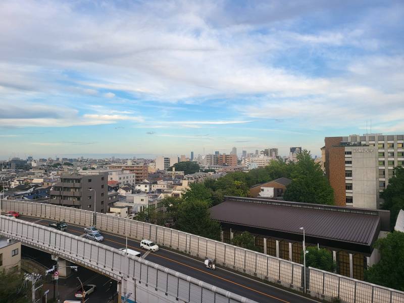 ８Fからの眺めです