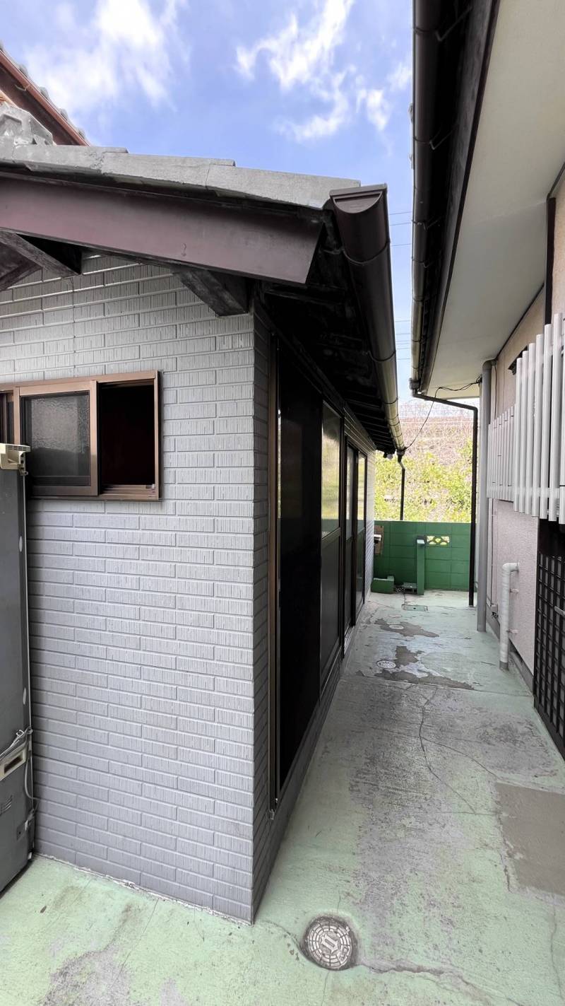 入居者専用の屋外物置