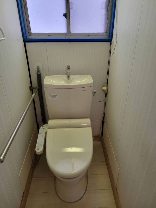 水洗トイレ完備！