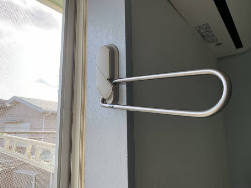 室内物干しユニット完備で雨の日でも安心です(^^)v