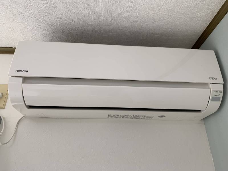 必須のエアコンついています(^^♪