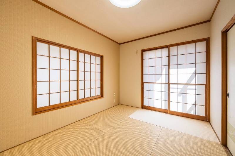 人気の琉球畳。和室の清潔感はぜひ現地で。