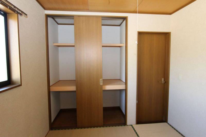 和室　押入れは、使いやすい設計です。