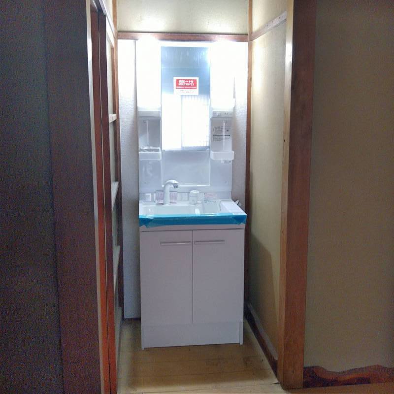 独立洗面台（新調）