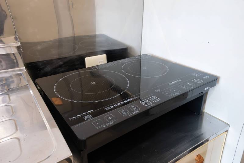 IHクッキングヒーター付♪