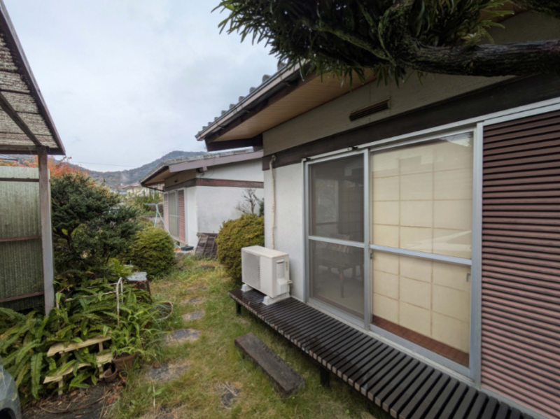 憧れの縁側。駐車場から直結。荷物の出し入れ楽々。