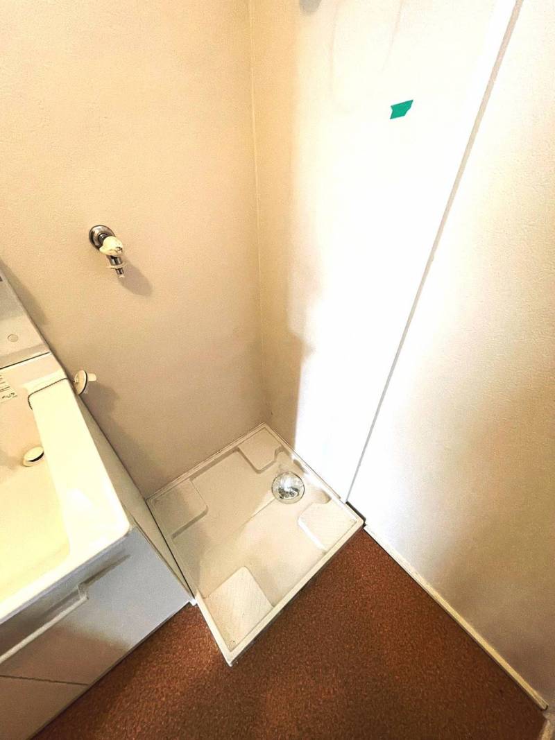 洗濯機も室内置きで安心です！