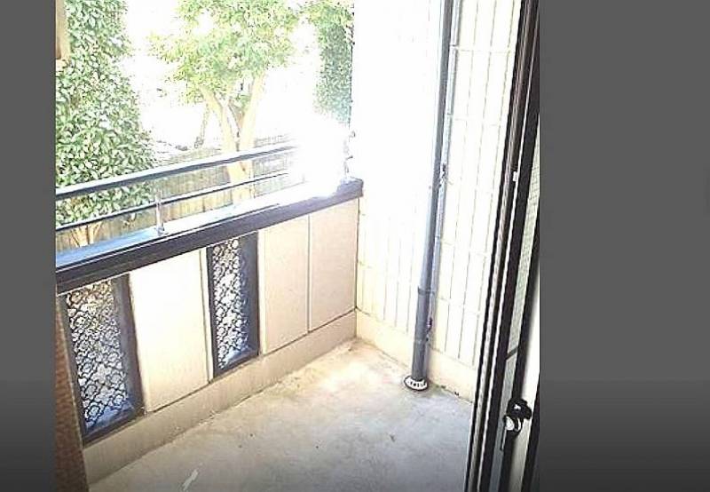 覗かれる不安ない南向きベランダ