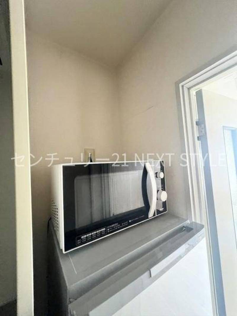 家電付き　電子レンジ　同棟別部屋のイメージになります。