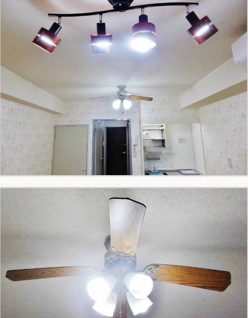 賃貸ではありえない、おしゃれな低消費電力「LED照明」付

