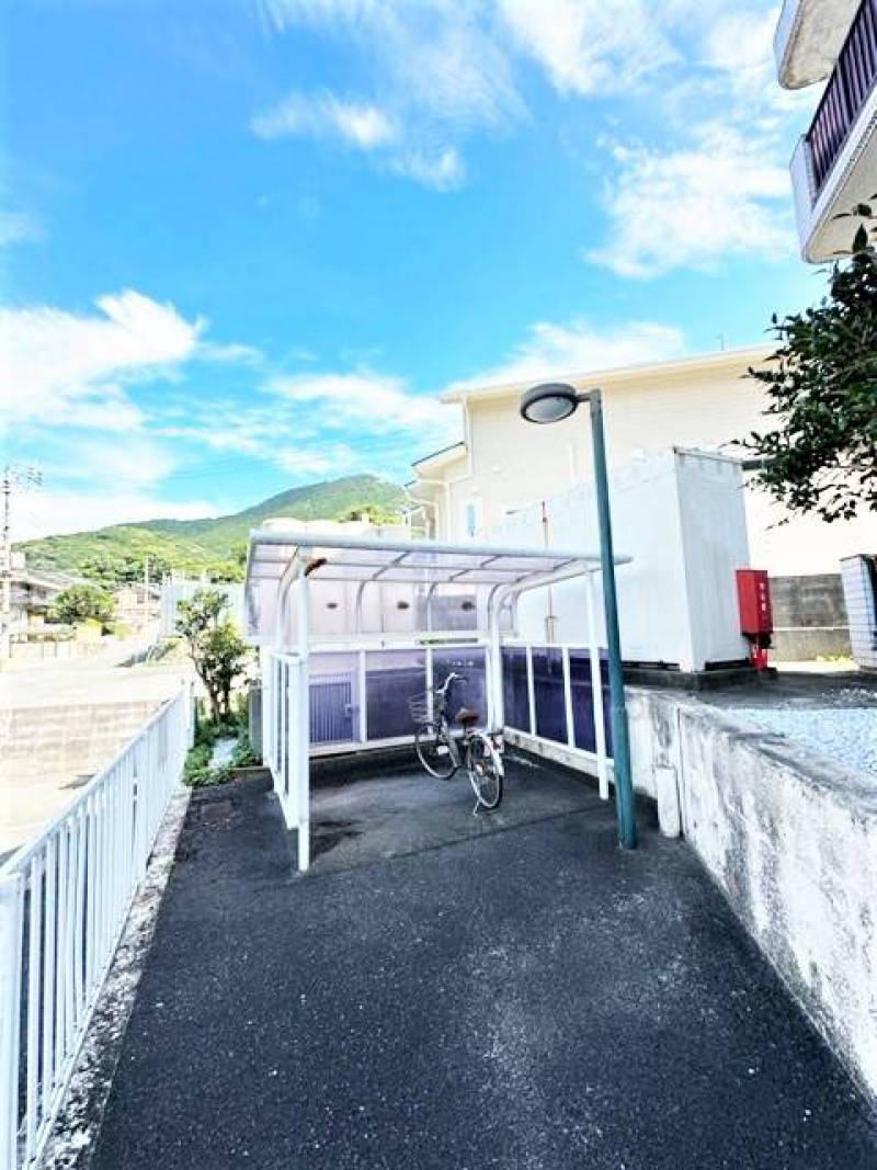 駐輪場もあります。