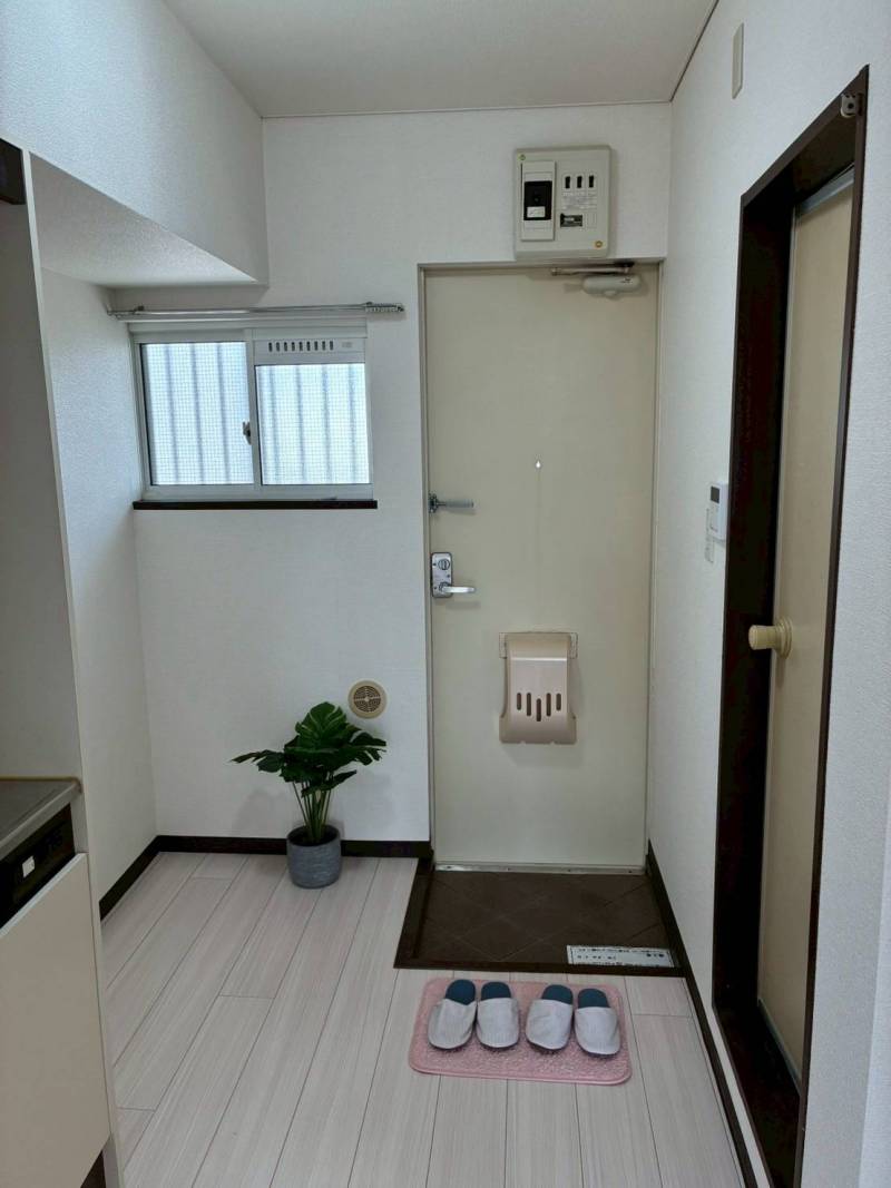 広々とした玄関