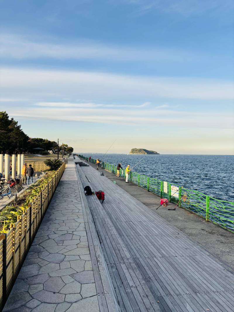 海辺つり公園：1500m