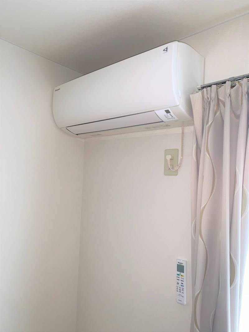 エアコン完備です