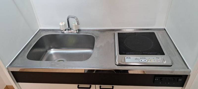 安全なIHコンロ付♪