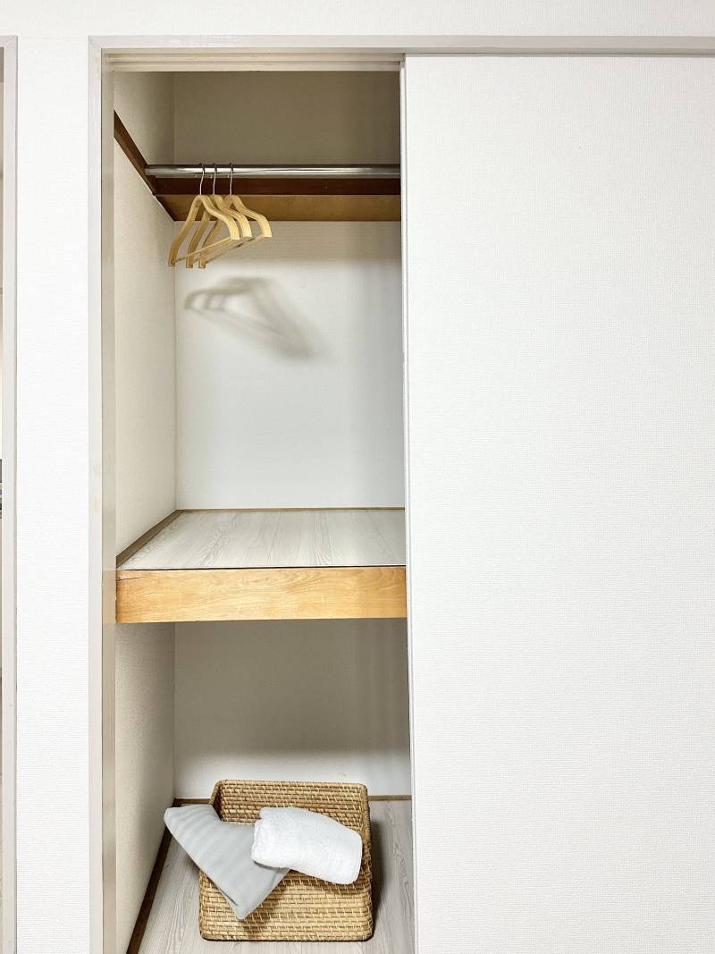 収納付きで快適にお過ごしいただけます。