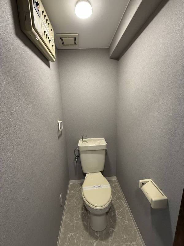 オシャレな内装のトイレ